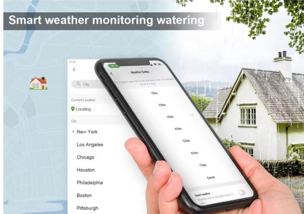Wireless Tuya App Control Smart WiFi Water Timer HCT-622 - Image 5
