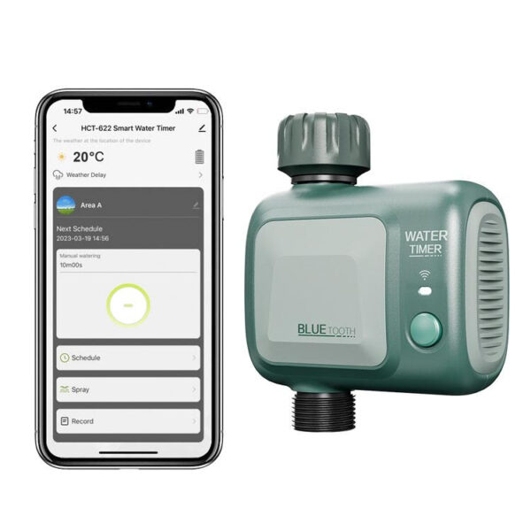 Wireless Tuya App Control Smart WiFi Water Timer HCT-622