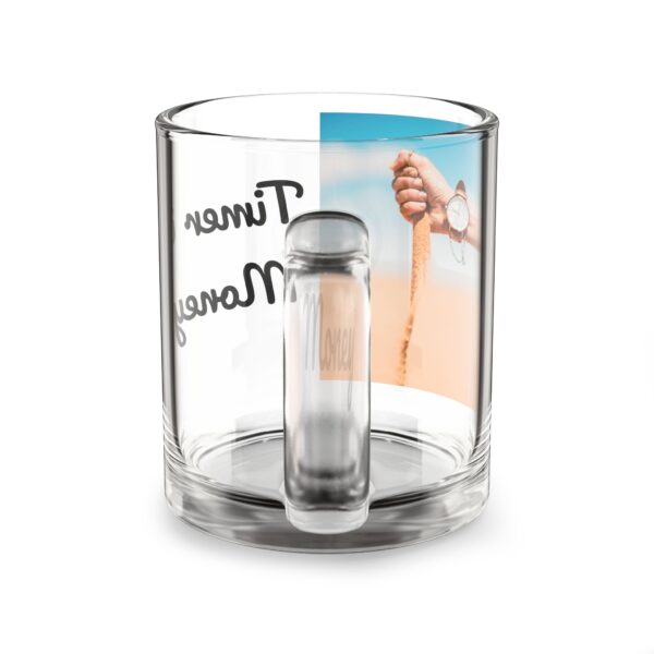 Glass Mug - Scratch Your Brain Design - 10oz - Image 3