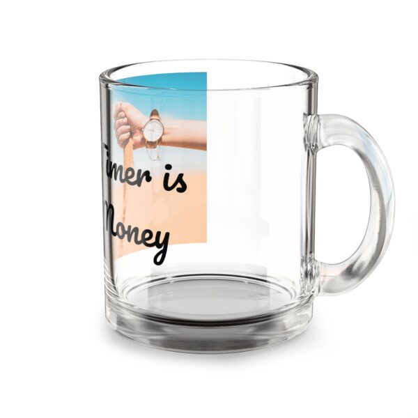 Glass Mug - Scratch Your Brain Design - 10oz - Image 4