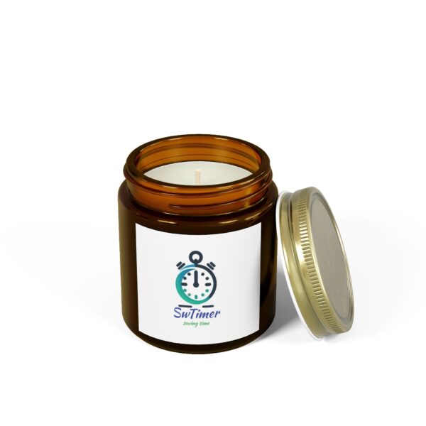 Coconut Apricot Wax Candles - Relaxing Aromatherapy Gift, Home Decor, Wedding Favor, Self-Care Essential, Eco-Friendly Scented Candles - Image 6