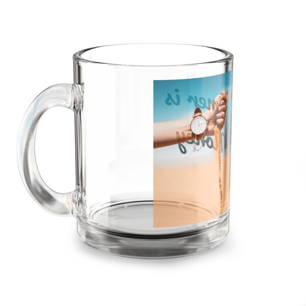 Glass Mug - Scratch Your Brain Design - 10oz - Image 2