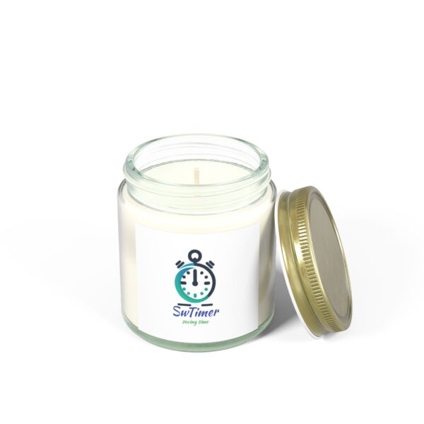 Coconut Apricot Wax Candles - Relaxing Aromatherapy Gift, Home Decor, Wedding Favor, Self-Care Essential, Eco-Friendly Scented Candles - Image 2